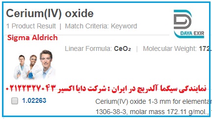 اکسید سریم- Cerium(IV) oxide- 102263