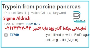 تریپسین-Trypsin- T4799