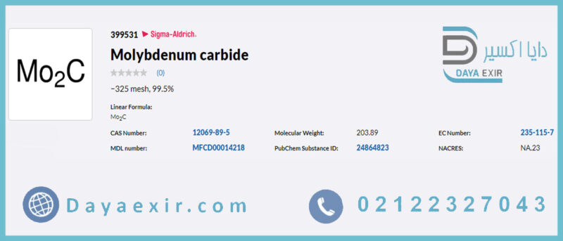 خرید کاربید مولیبدن سیگما آلدریچ